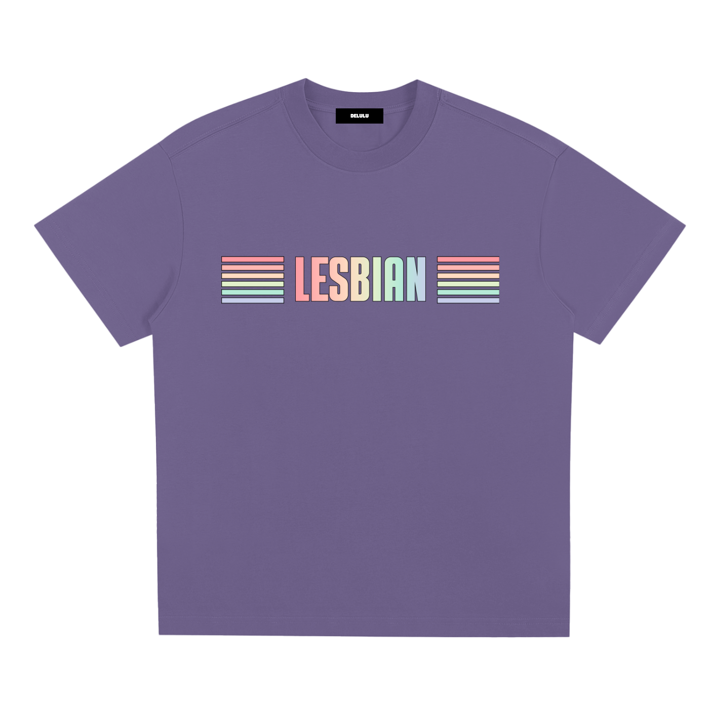 PRIDE LOOSE FIT UNISEX T-SHIRT - LESBIAN