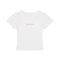 WOMEN'S CROPPED T-SHIRT - HEAD GONE