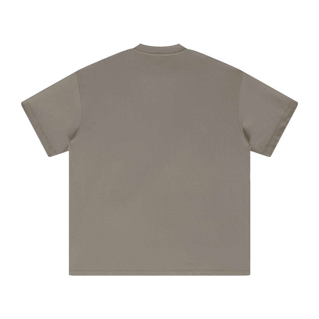 UNISEX HEAVYWEIGHT EARTH TONE T-SHIRT GRAY CAMEL