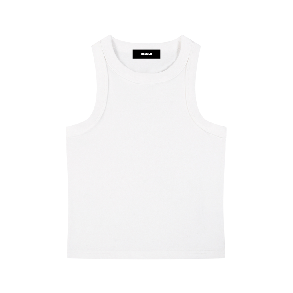 SNOW WASHED TANK TOP BASIC