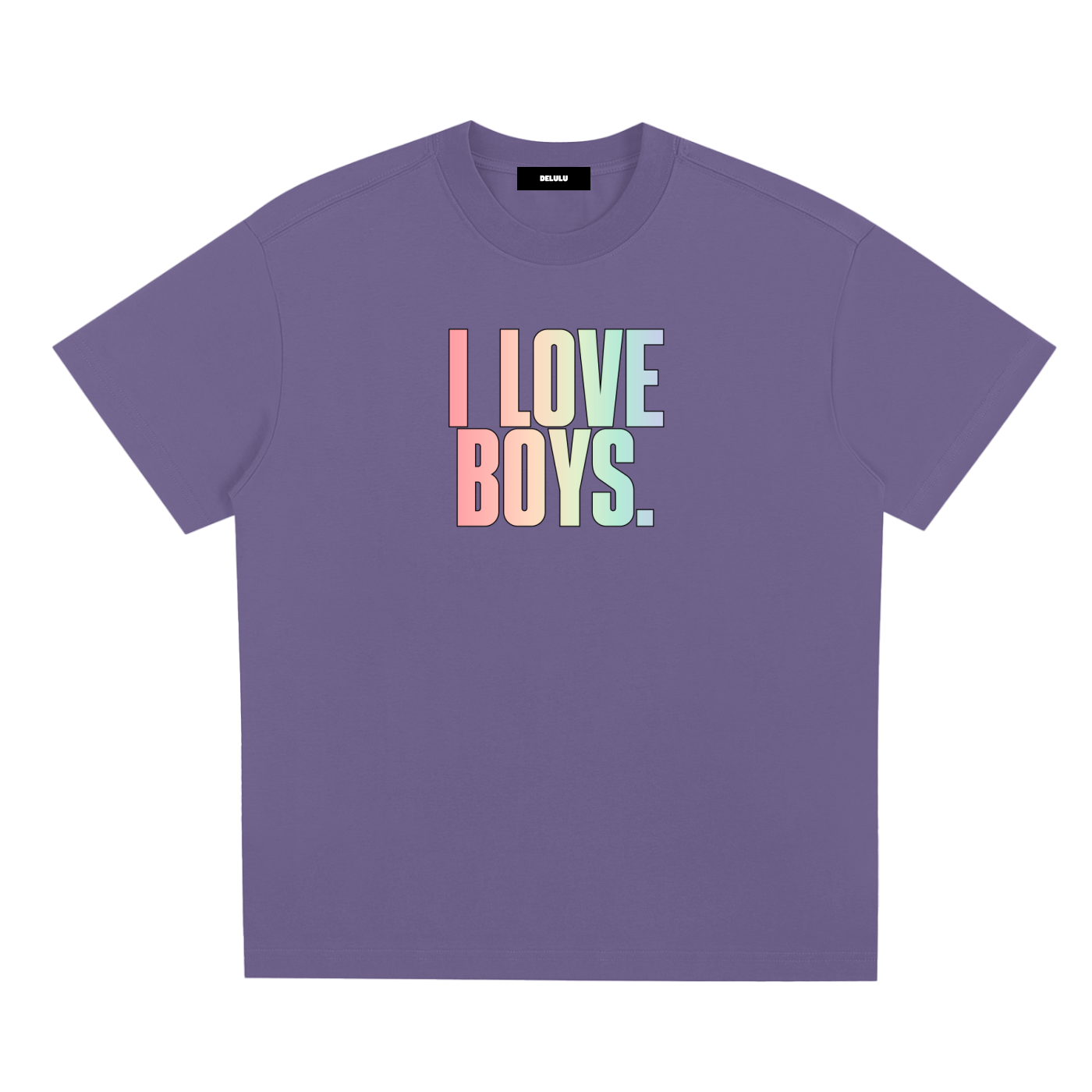 PRIDE LOOSE FIT UNISEX T-SHIRT - I LOVE BOYS