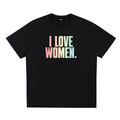 PRIDE LOOSE FIT UNISEX T-SHIRT - I LOVE WOMEN