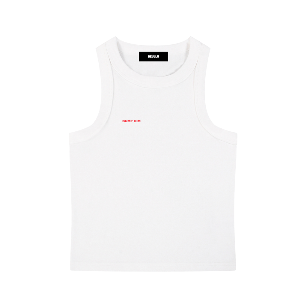 SNOW WASHED TANK TOP DUMP HIM