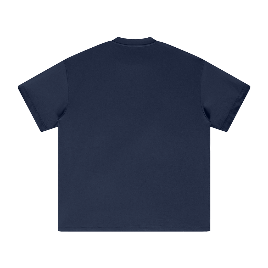 UNISEX HEAVYWEIGHT EARTH TONE T-SHIRT NAVY BLUE