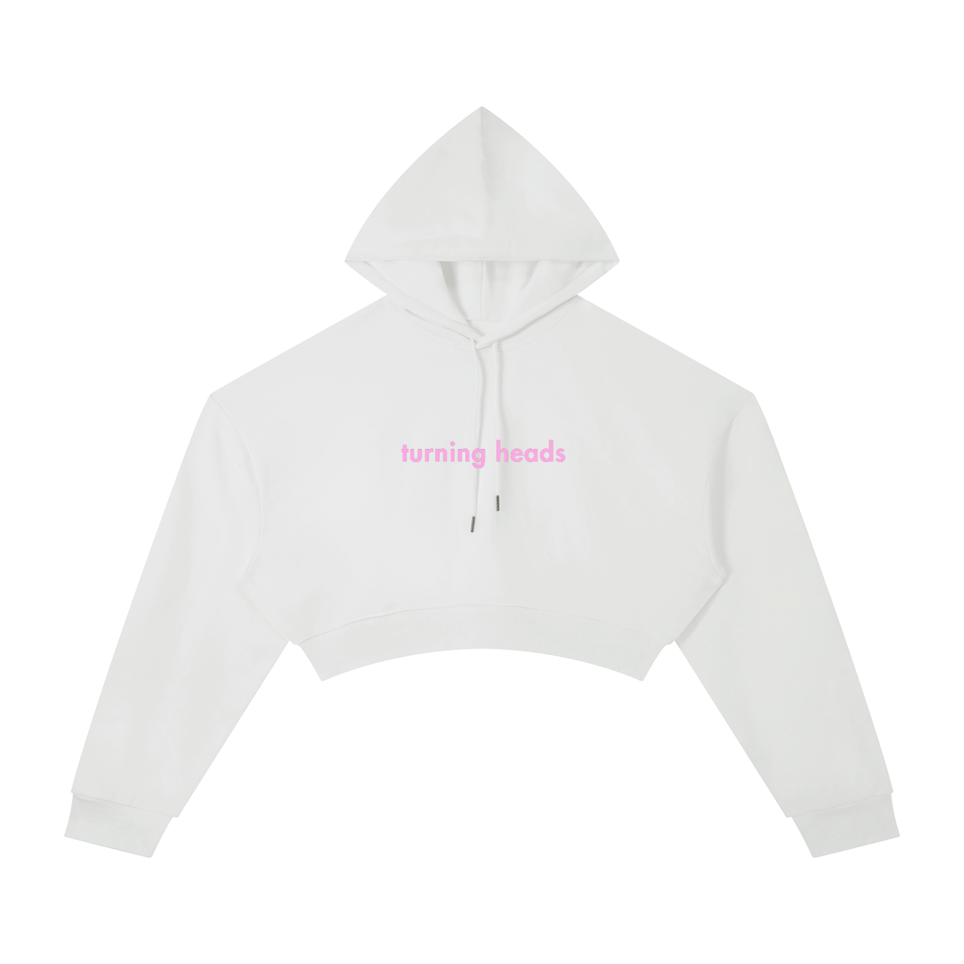 WOMEN'S CROPPED HOODIE - TURNING HEADS