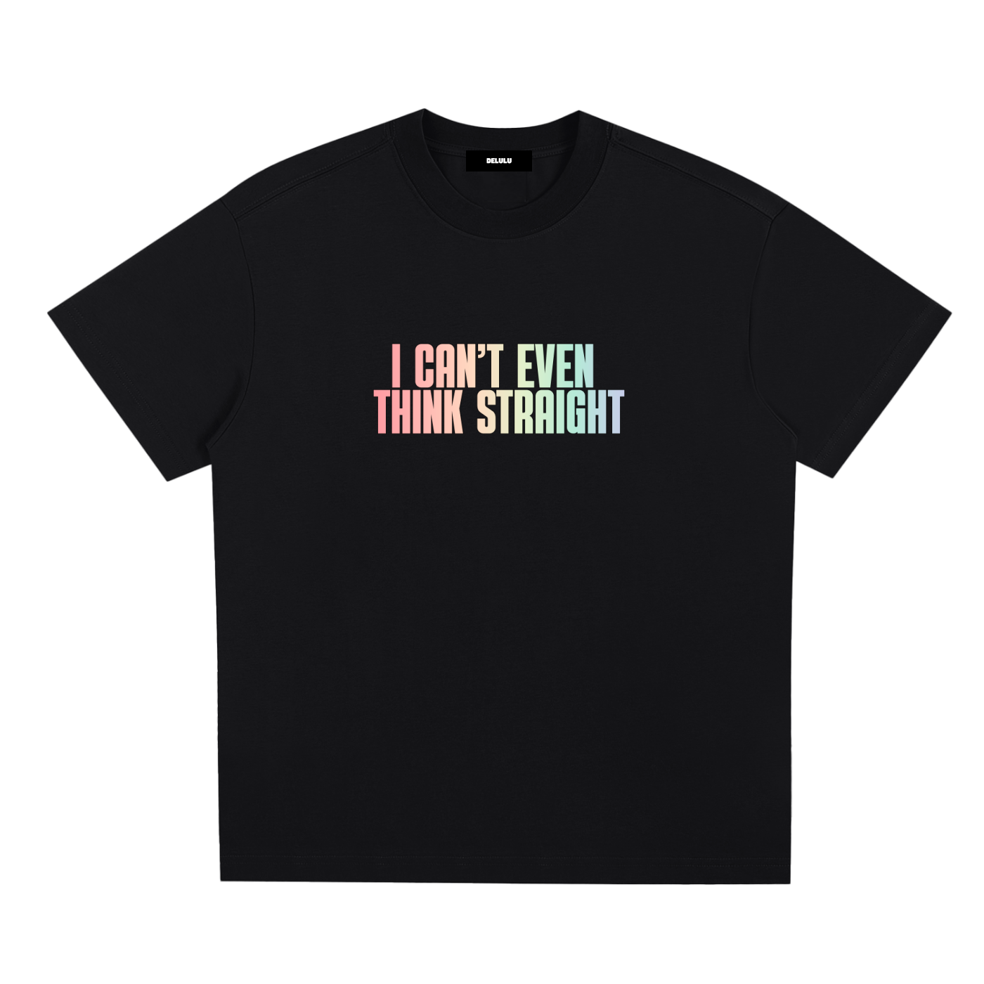 PRIDE LOOSE FIT UNISEX T-SHIRT - I CAN´T EVEN THINK STRAIGHT