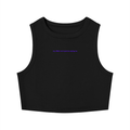 MAIN CHARACTER TIGHT CREWNECK CROP TANK TOP - MY VILLAIN ERA IS JUST ME SAYING NO
