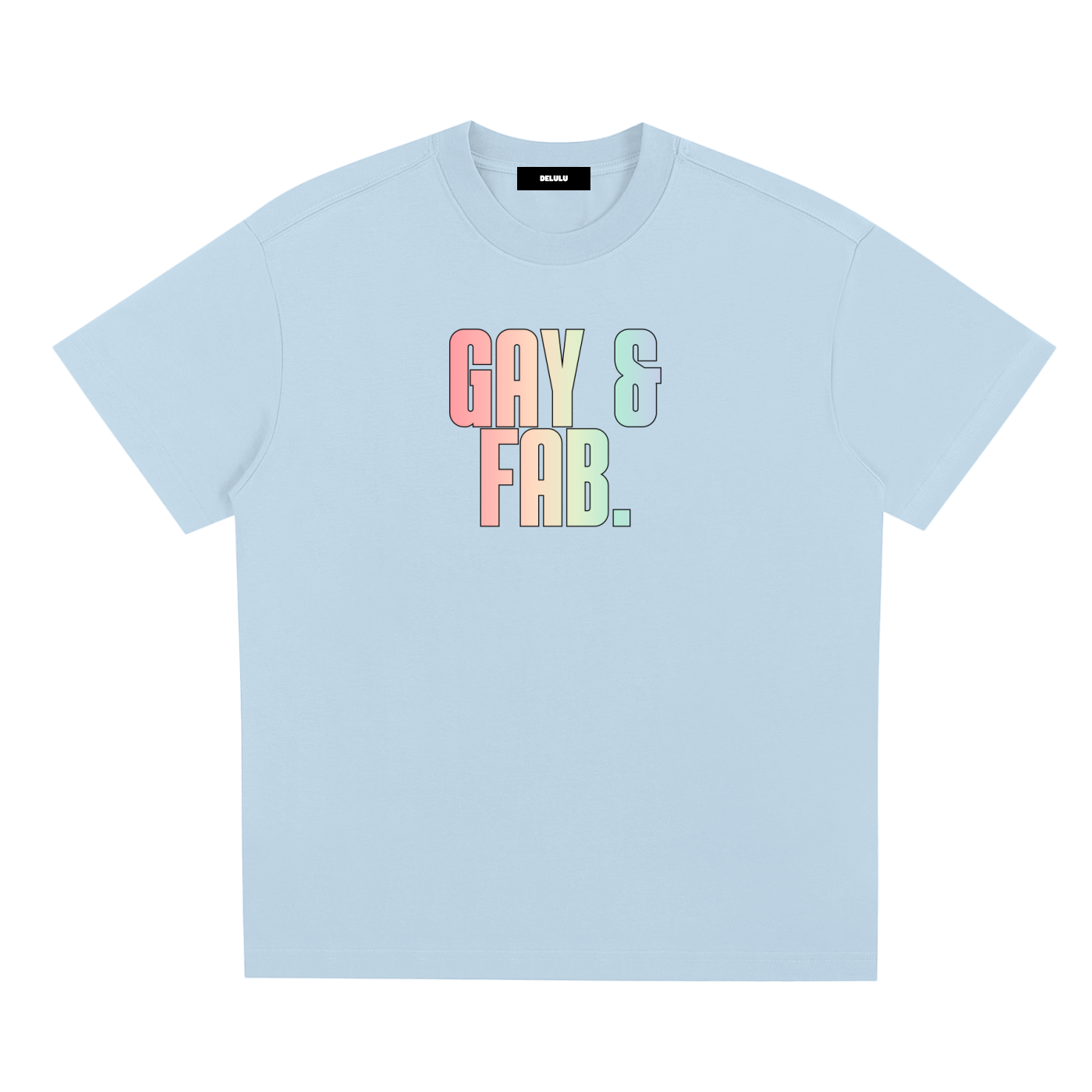 PRIDE LOOSE FIT UNISEX T-SHIRT - GAY & FAB.