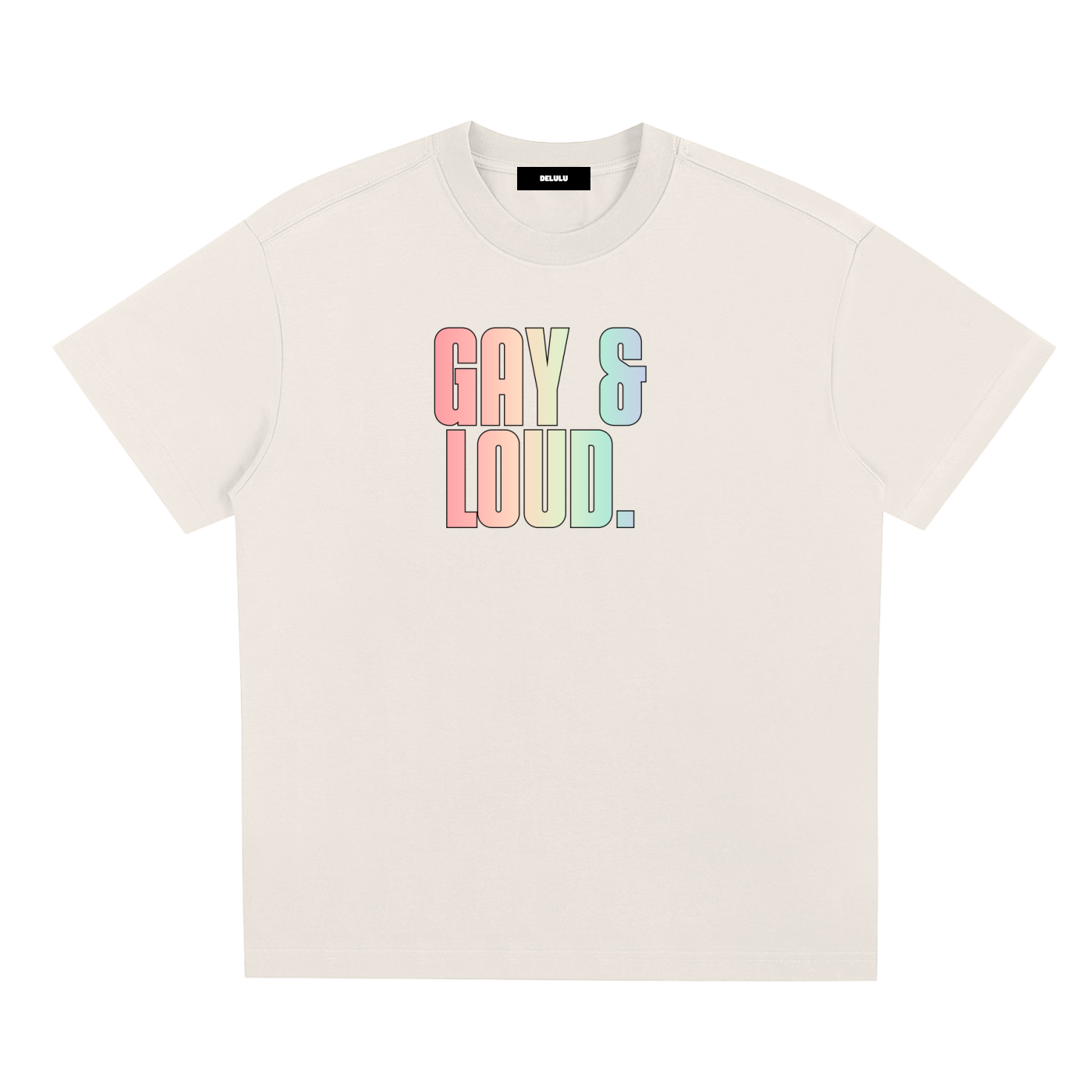 PRIDE LOOSE FIT UNISEX T-SHIRT - GAY & LOUD
