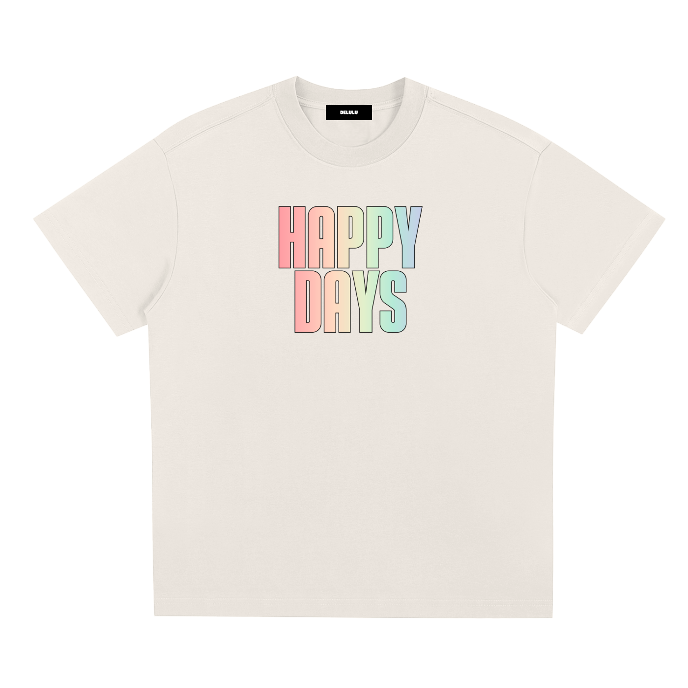 PRIDE LOOSE FIT UNISEX T-SHIRT - HAPPY DAYS