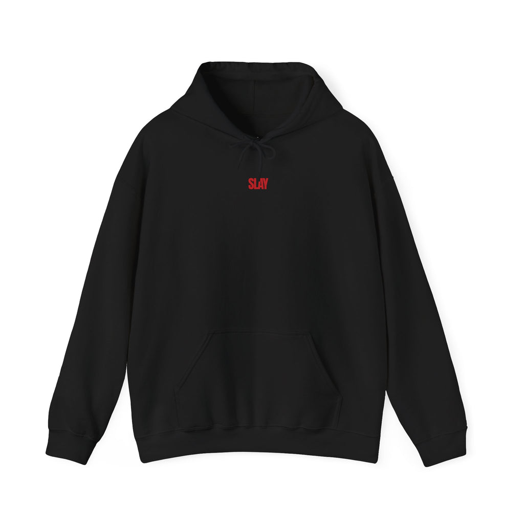 STATEMENT HOODIE - SLAY BLACK/RED