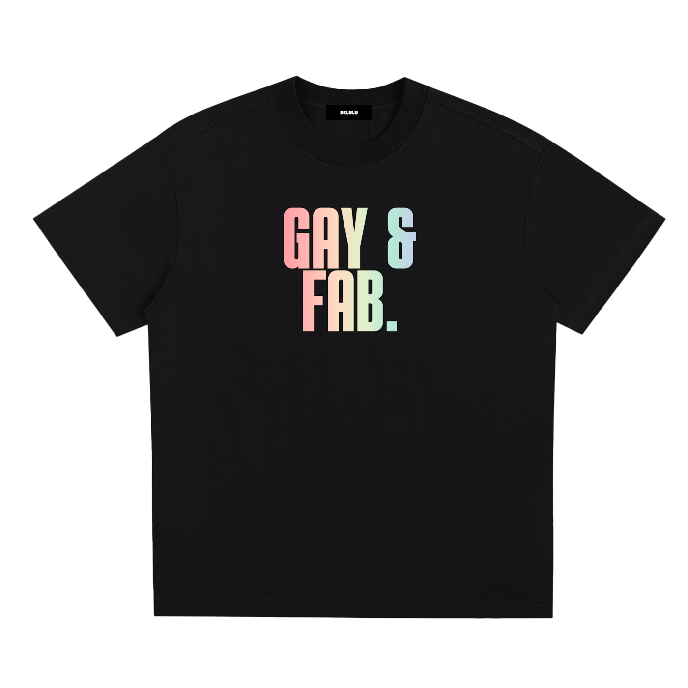 PRIDE LOOSE FIT UNISEX T-SHIRT - GAY & FAB.