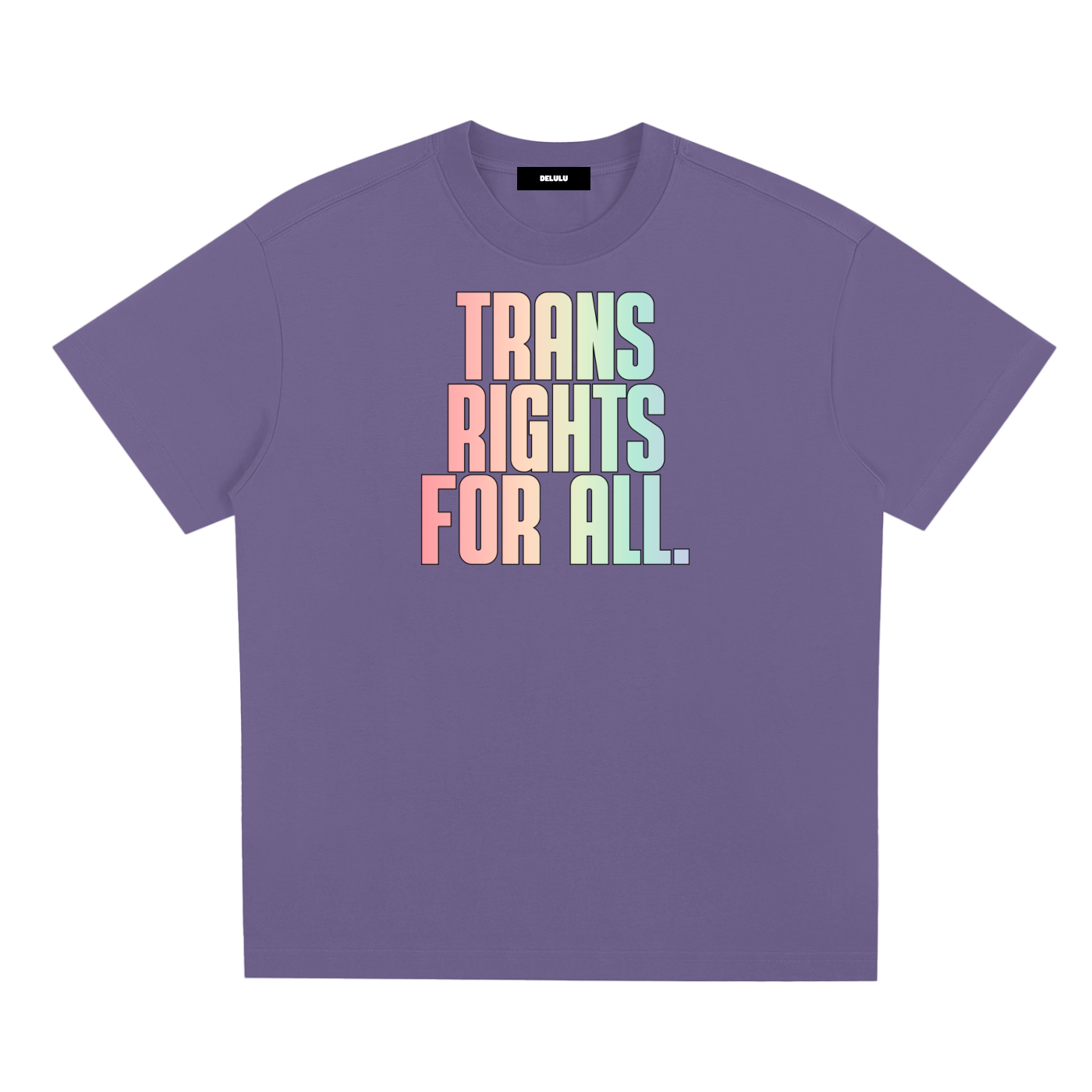 PRIDE LOOSE FIT UNISEX T-SHIRT - TRANS RIGTHS FOR ALL