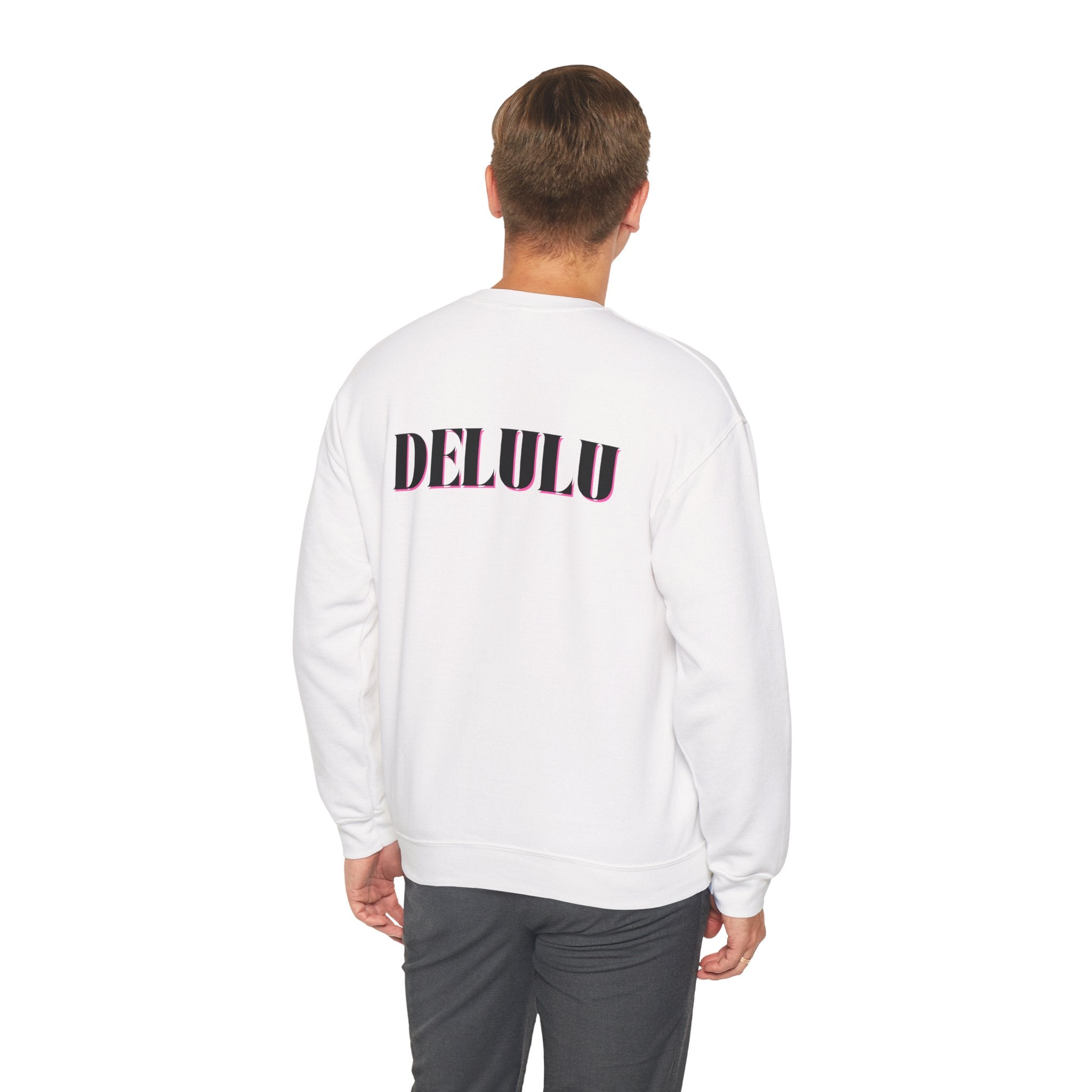 01 STATEMENT CREWNECK DELULU