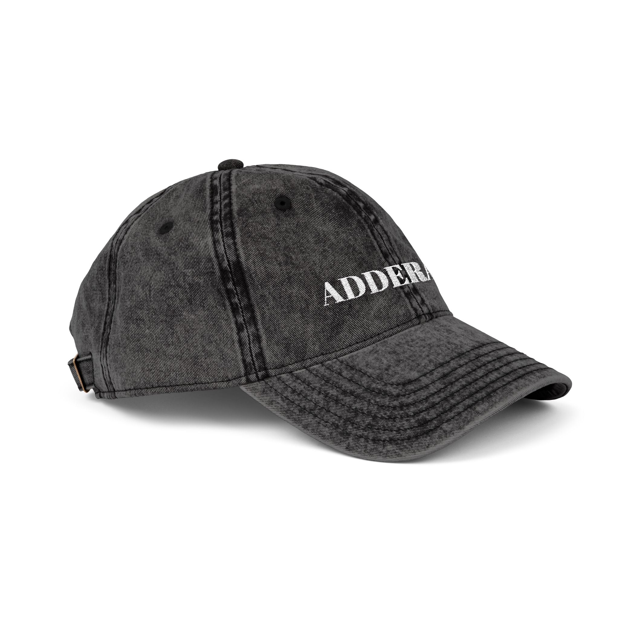VINTAGE EMBROIDERED CAP - ADDERALL