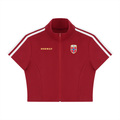 WOMEN'S CROPPED FULL ZIP T-SHIRT WORLD CUP - NORWAY