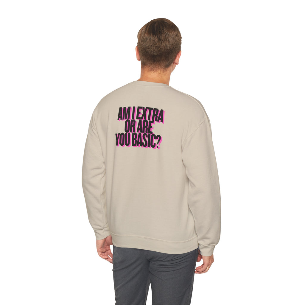 MAIN CHARACTER VIBES SWEATER - ARE YOU BASIC? BEIGE