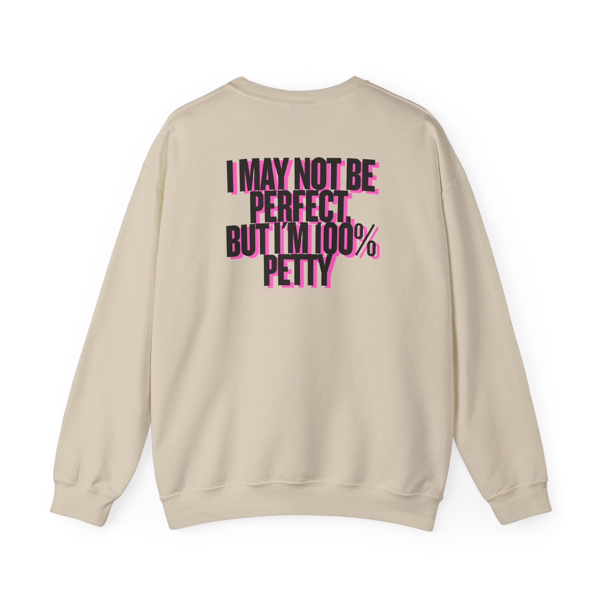 MAIN CHARACTER VIBES SWEATER - 100% PETTY BEIGE