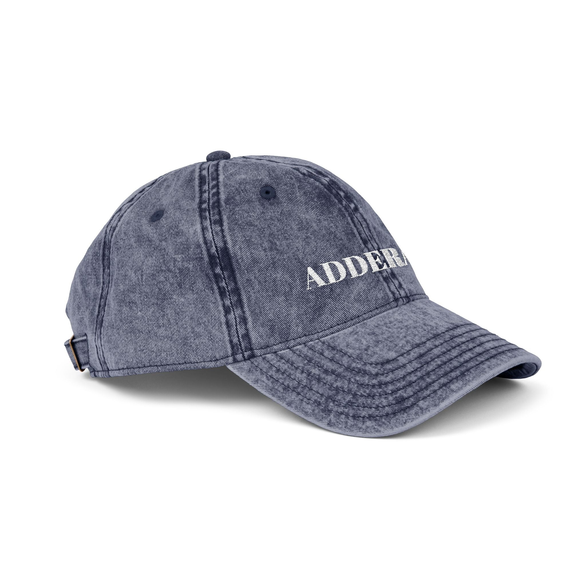 VINTAGE EMBROIDERED CAP - ADDERALL