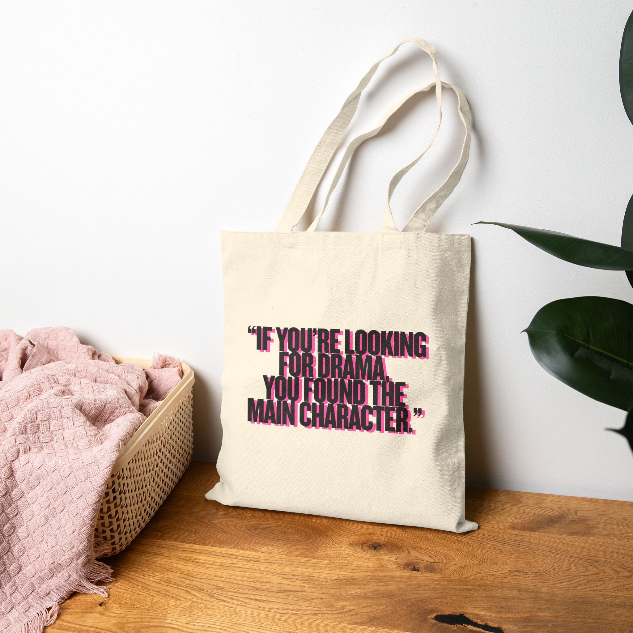 01 TOTE BAG - MAIN CHARACTER VIBES COLLECTION