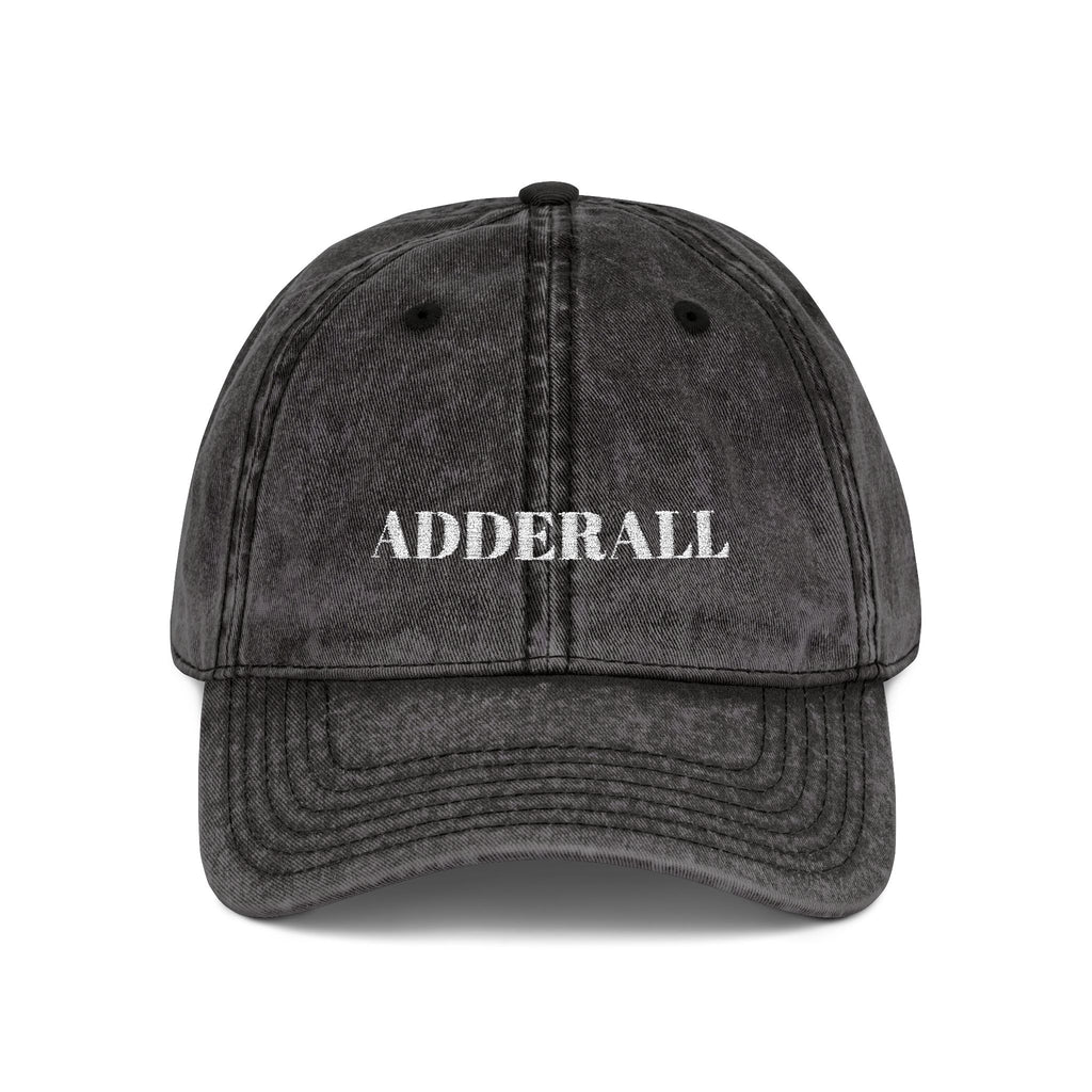 VINTAGE EMBROIDERED CAP - ADDERALL