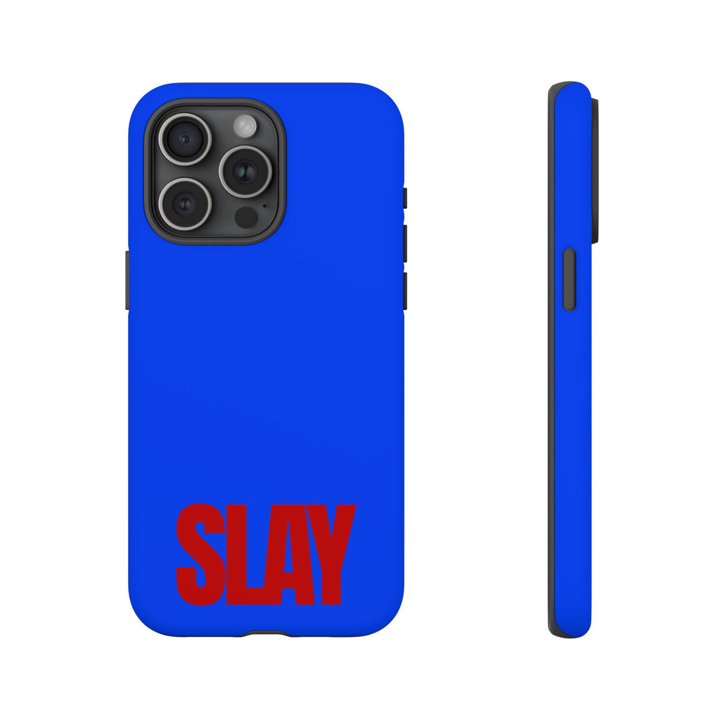 IPHONE CASE (15 - 17) - SLAY (BLUE&RED)