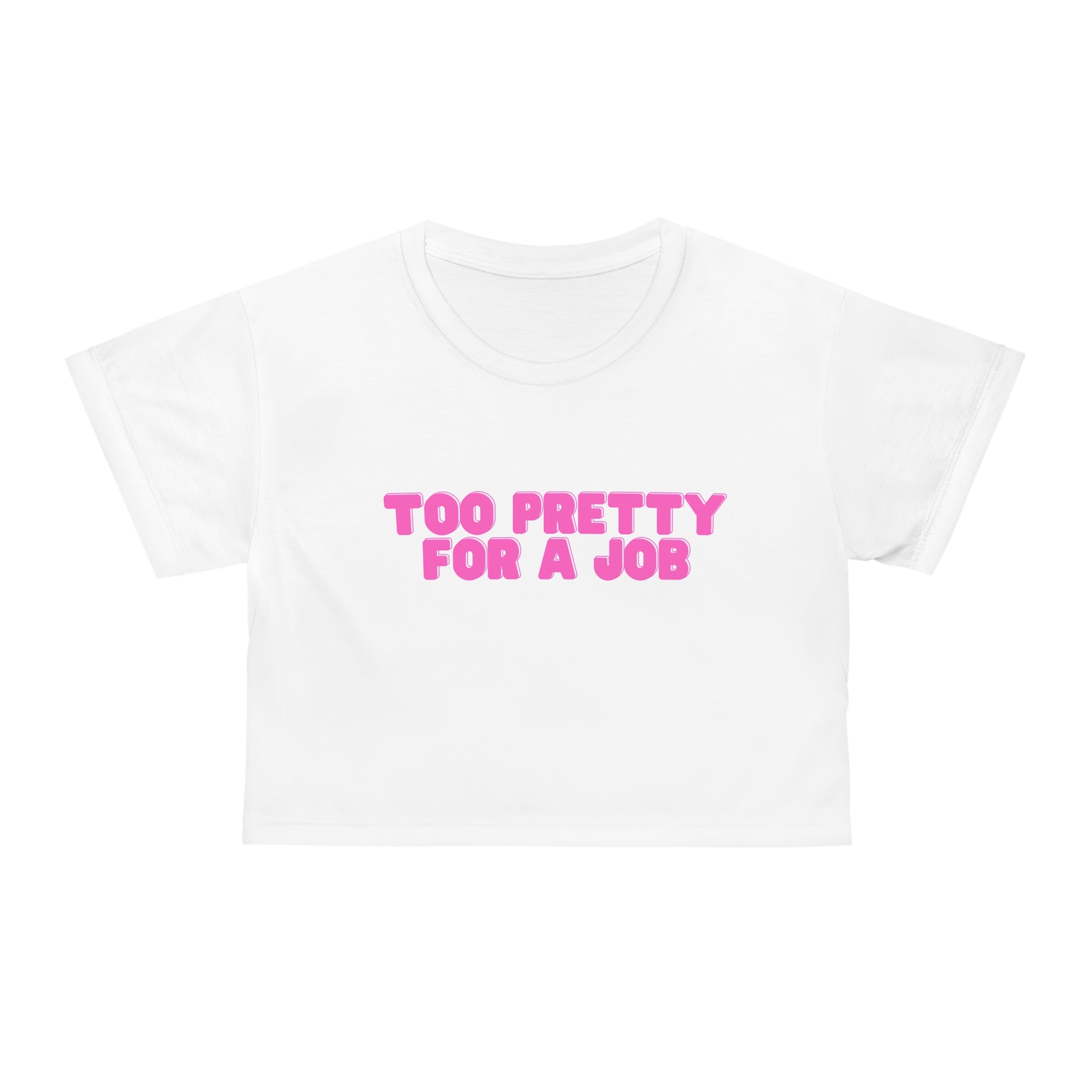 01 STATEMENT CROPPED TEE