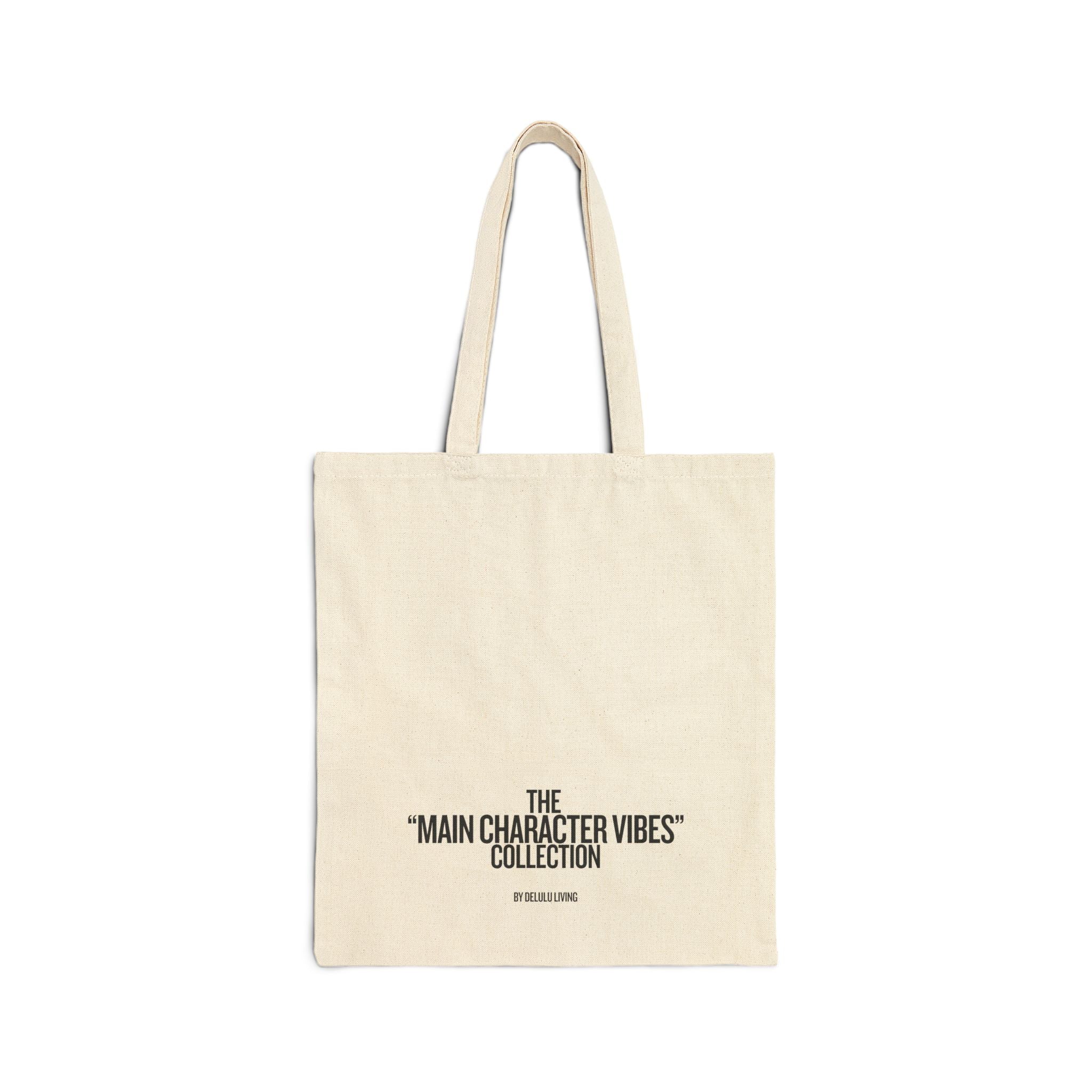 TOTE BAG - MAIN CHARACTER VIBES COLLECTION - I MAKE ENTRANCES BEIGE
