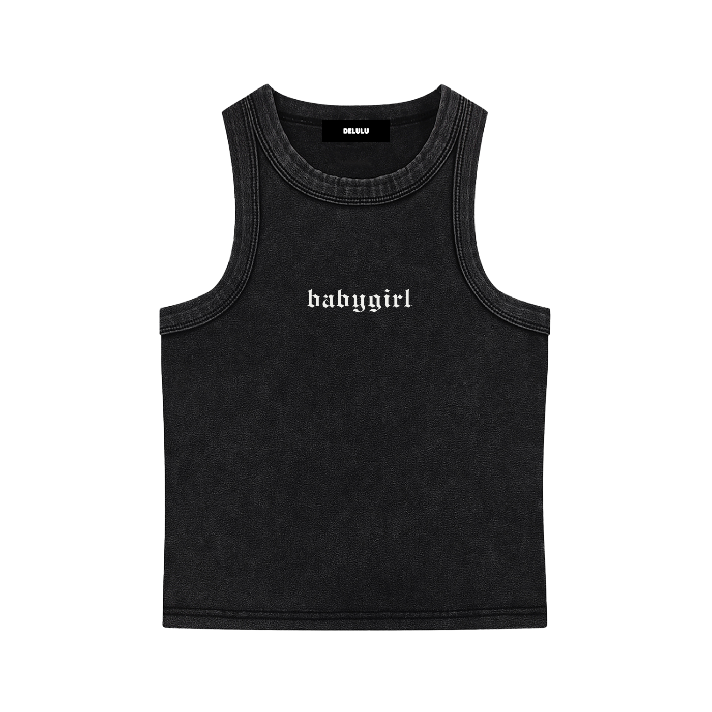 SNOW WASHED TANK TOP BABYGIRL