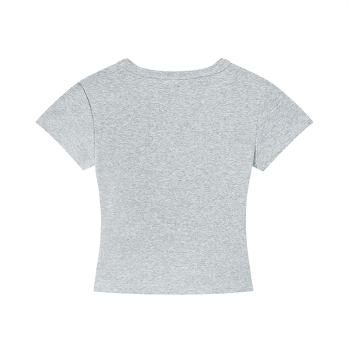 WOMENS CROPPED T-SHIRT - ALWAYS LATE