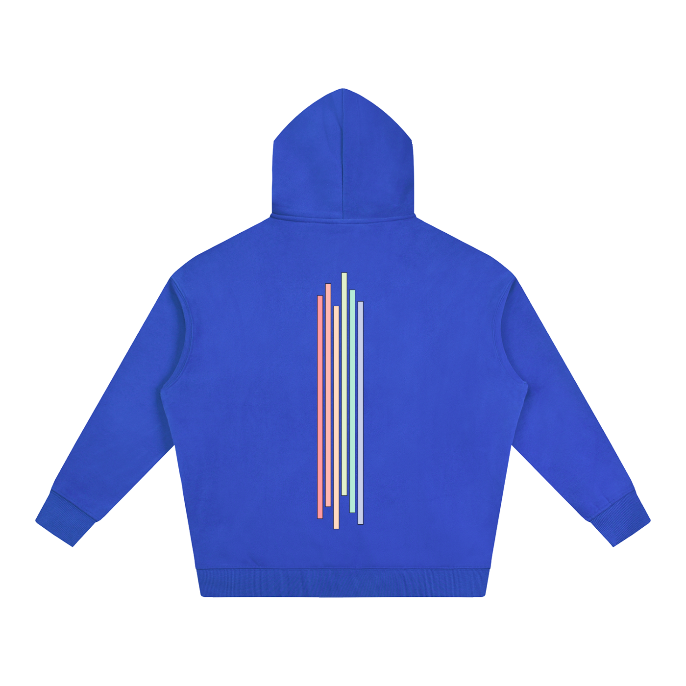 PRIDE OVERSIZED PREMIUM FLEECED HOODIE - BE YOURSELF
