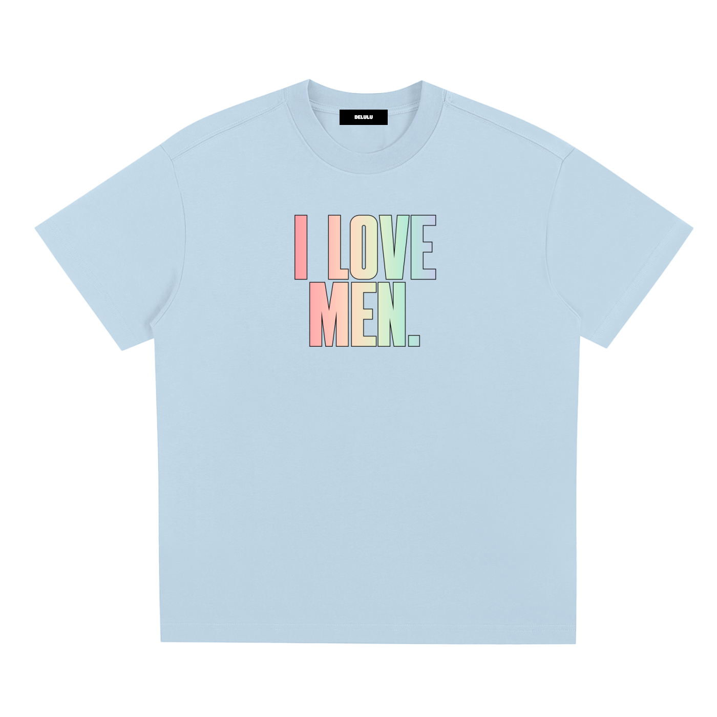 PRIDE LOOSE FIT UNISEX T-SHIRT - I LOVE MEN