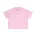 Pink t-shirt on a white background