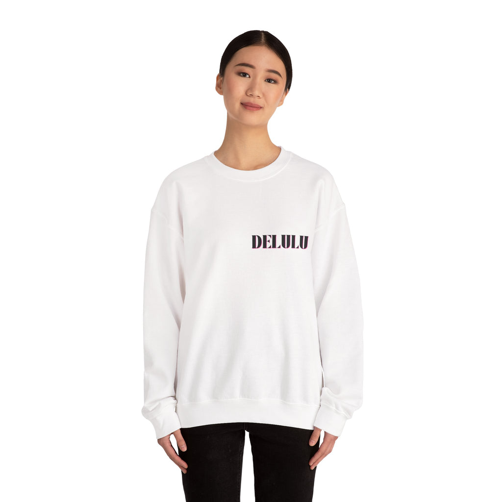 01 STATEMENT CREWNECK DELULU