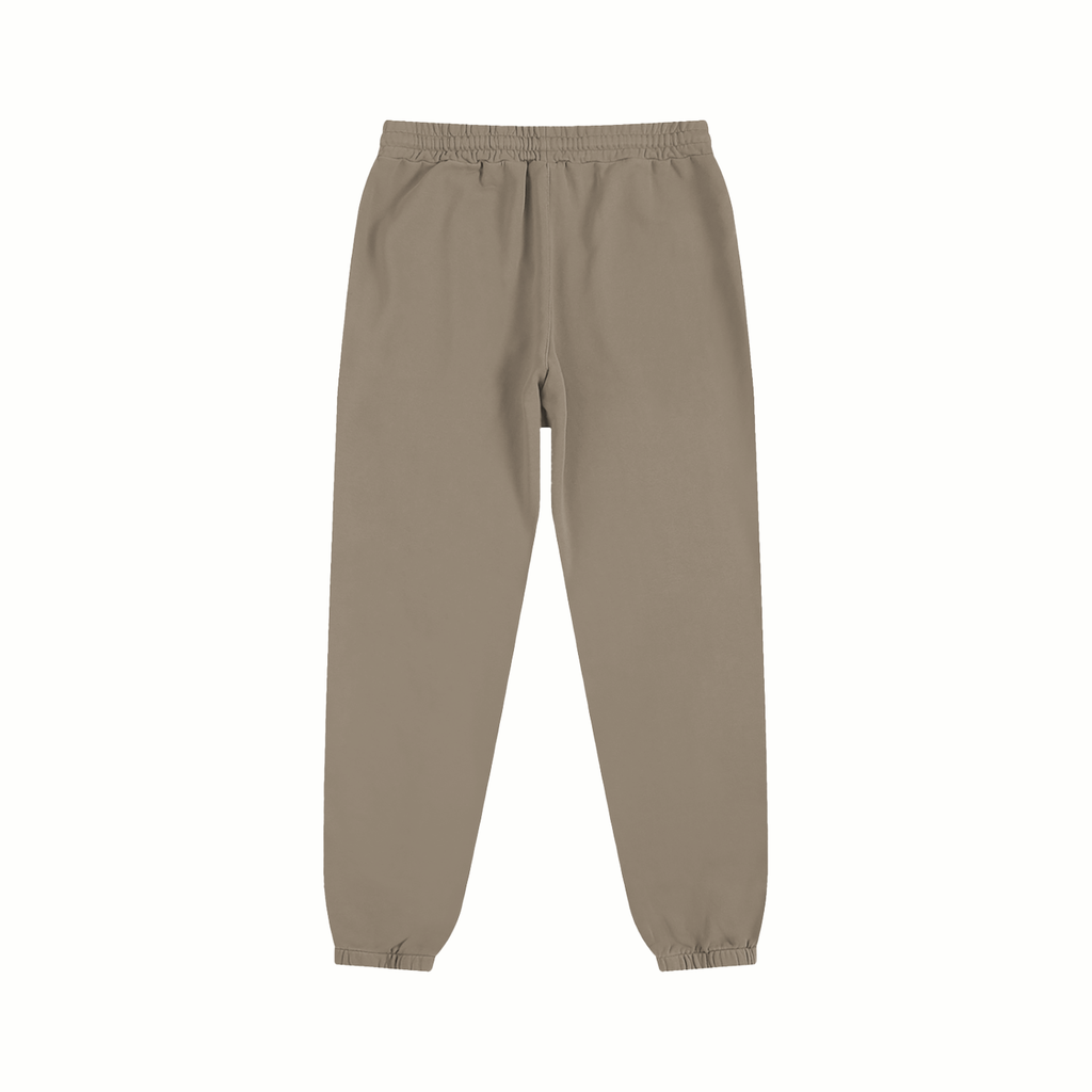 BASIC ESSENTIAL SWEATPANTS GREY COFFEE