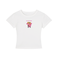 WOMEN`S CROPPED T-SHIRT - TRY ME BI*CH