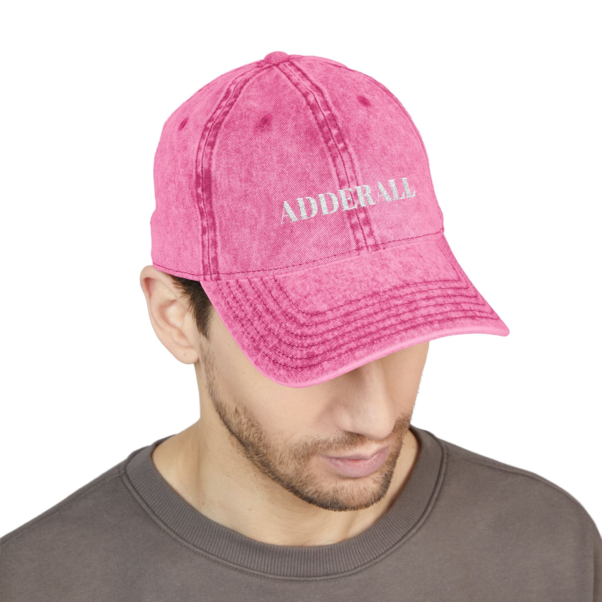 VINTAGE EMBROIDERED CAP - ADDERALL