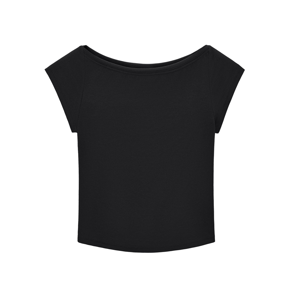 ESSENTIAL WIDE NECK BABY T-SHIRT
