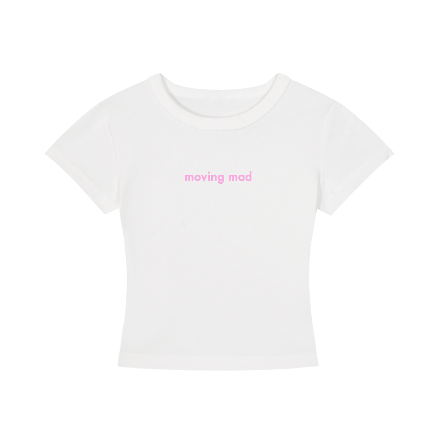 WOMEN'S CROPPED T-SHIRT - MOVING MAD