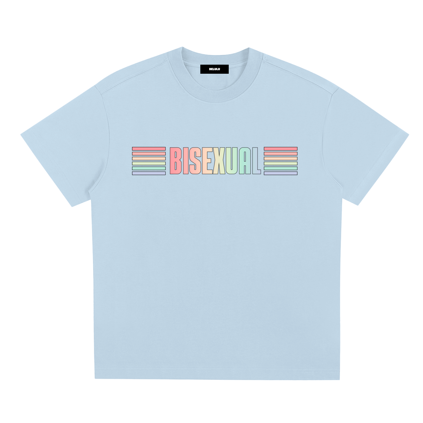 PRIDE LOOSE FIT UNISEX T-SHIRT - BISEXUAL