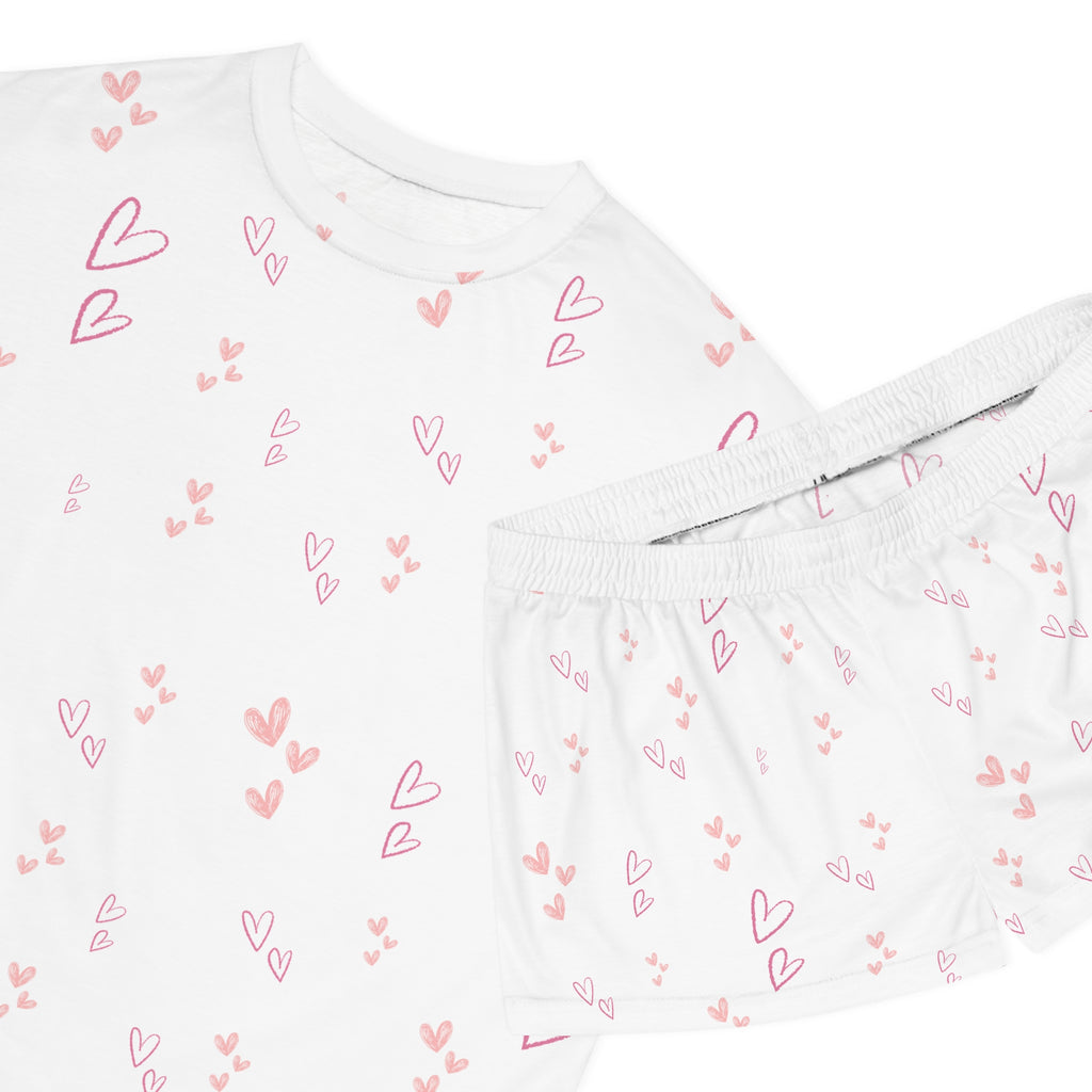 01 Hearts Pajama Set