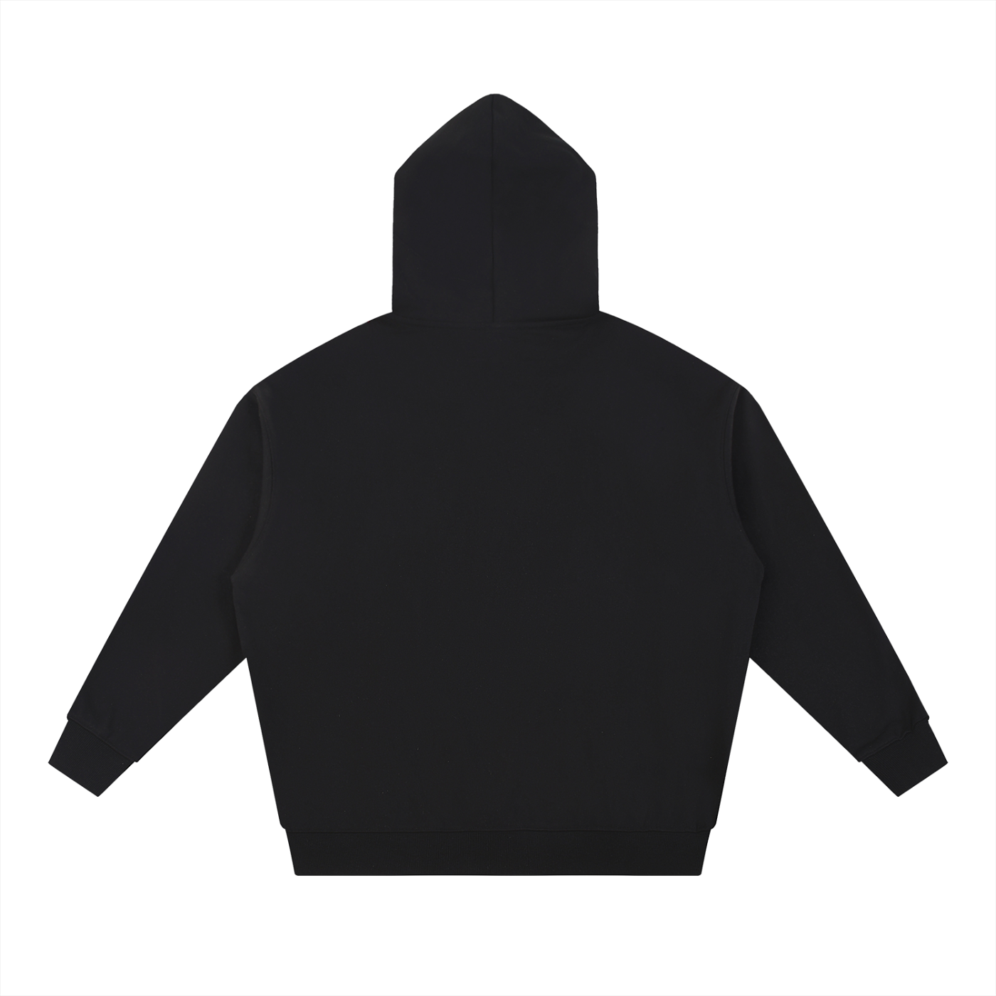 BASIC ESSENTIAL HEAVYWEIGHT HOODIE BLACK