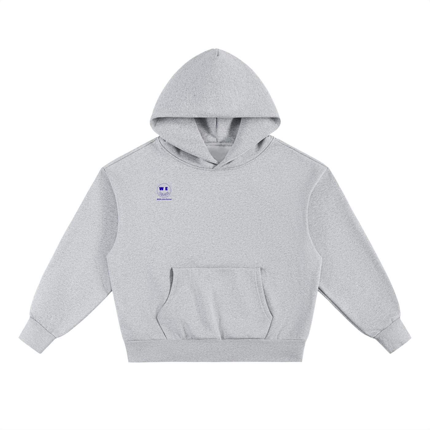 ESSENTIAL HEAVYWEIGHT FLEECE HOODIE - DELULU SINCE FOREVER