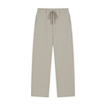 STRAIGHT-LEG SWEATPANTS UNISEX - BEIGE