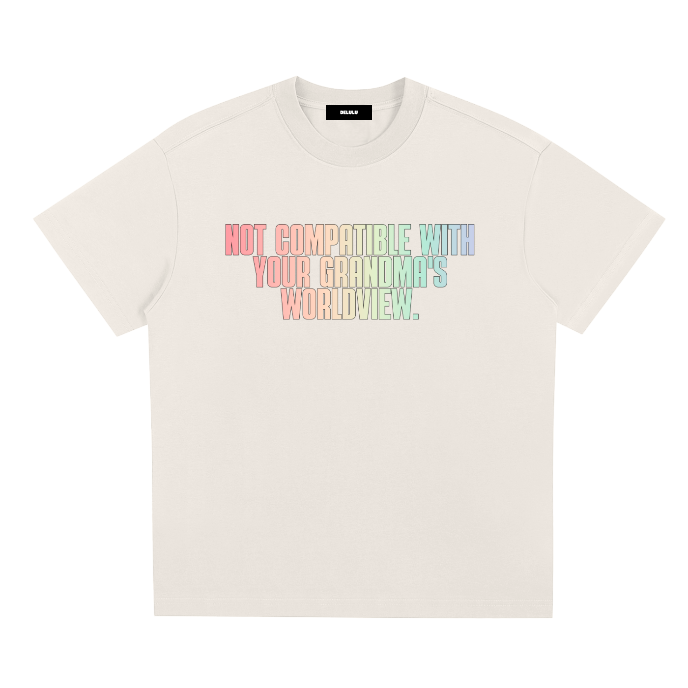 PRIDE LOOSE FIT UNISEX T-SHIRT - NOT COMPATIBLE