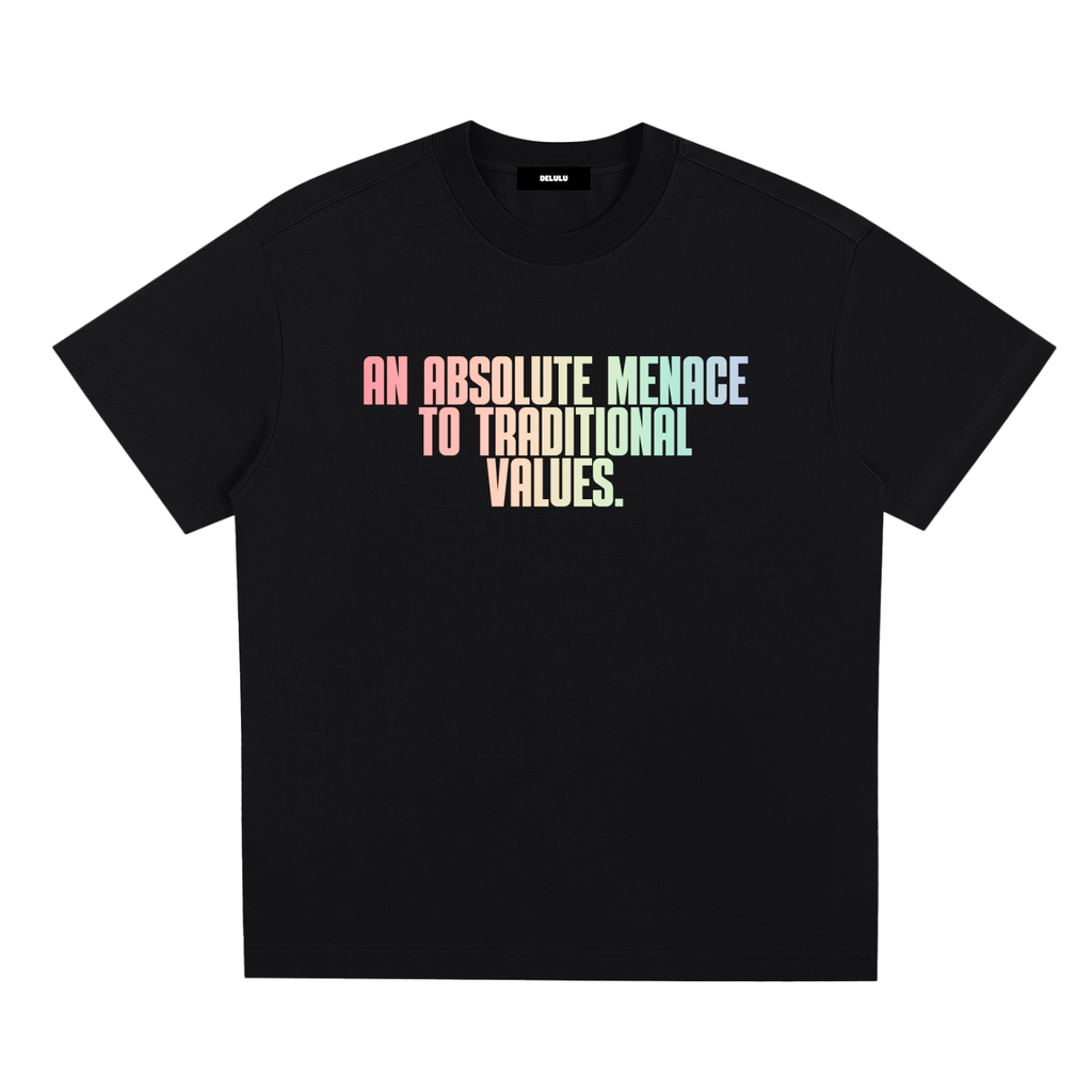 PRIDE LOOSE FIT UNISEX T-SHIRT - AN ABOSLUTE MENACE