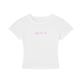 WOMEN'S CROPPED T-SHIRT - GIVE ME 10