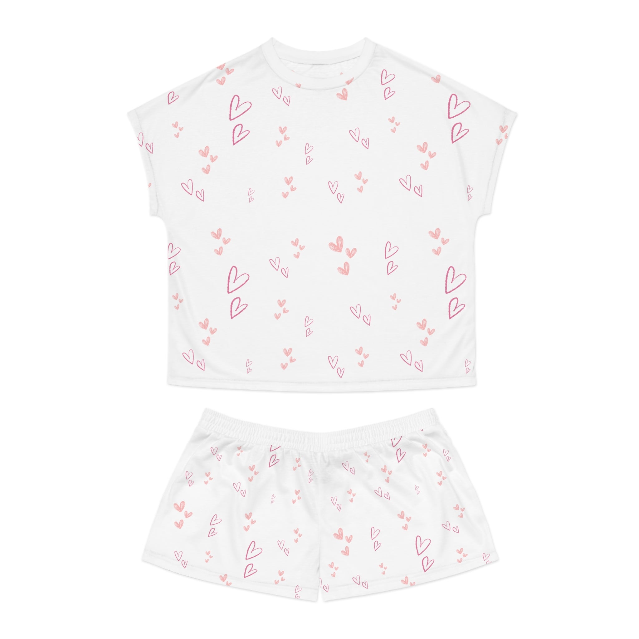 01 Hearts Pajama Set