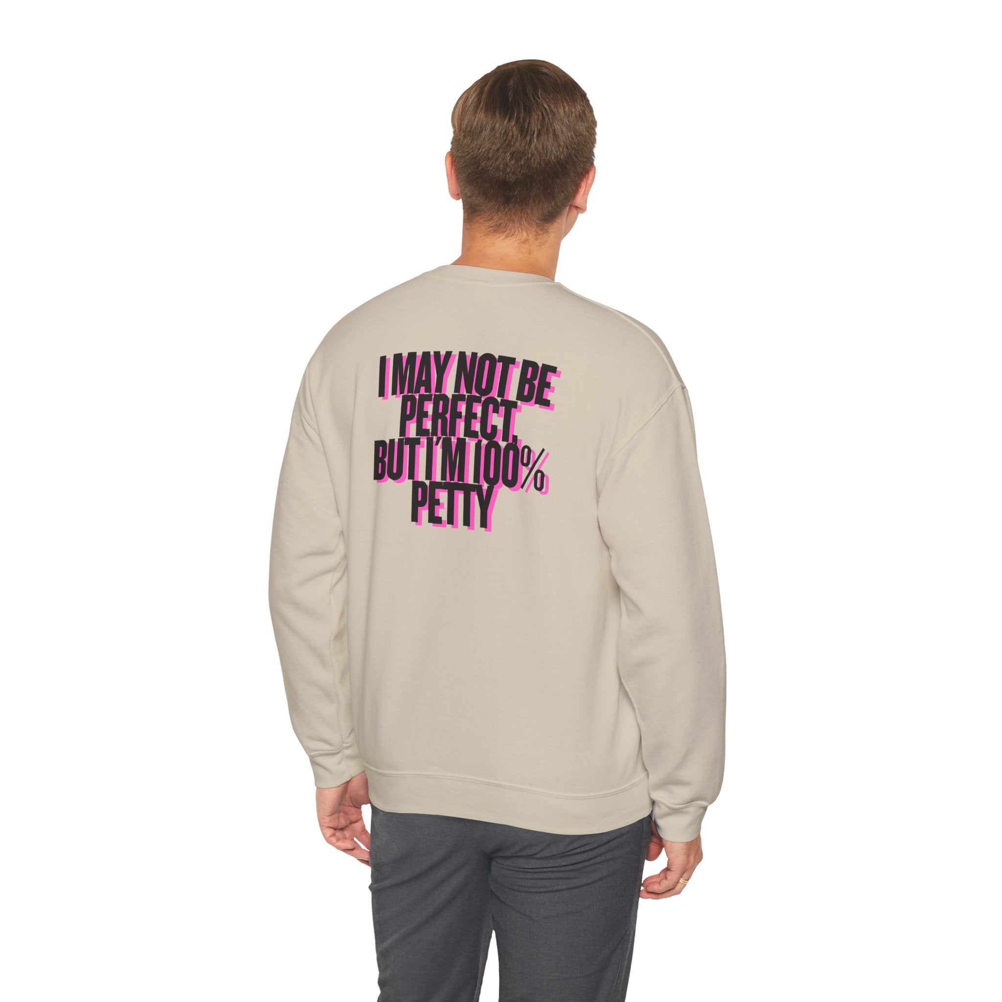 MAIN CHARACTER VIBES SWEATER - 100% PETTY BEIGE