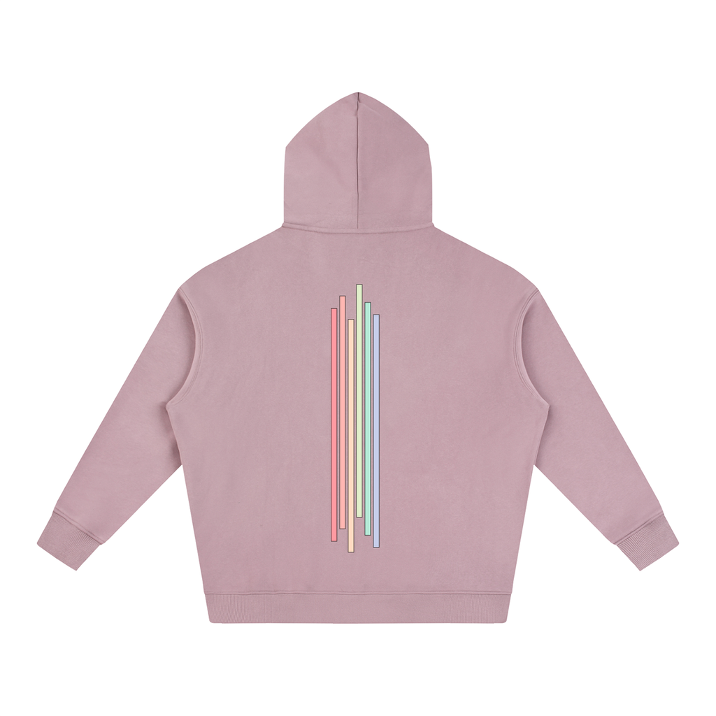 PRIDE OVERSIZED PREMIUM FLEECED HOODIE - SORRY YOU'RE STRAIGHT